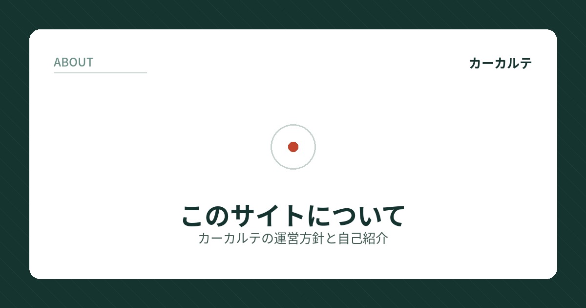 カーカルテへのお問い合わせページ